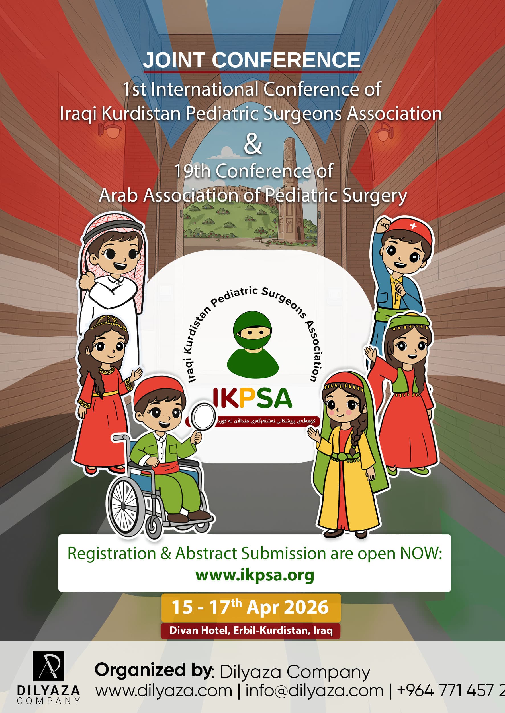 1st International Conference of Iraqi Kurdistan Pediatric Surgeons Association